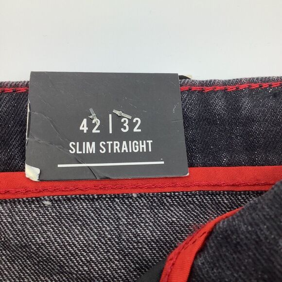 Switch Remarkable Mens Slim Straight Jeans Black Size 42 x 32 NWT - Picture 9 of 12